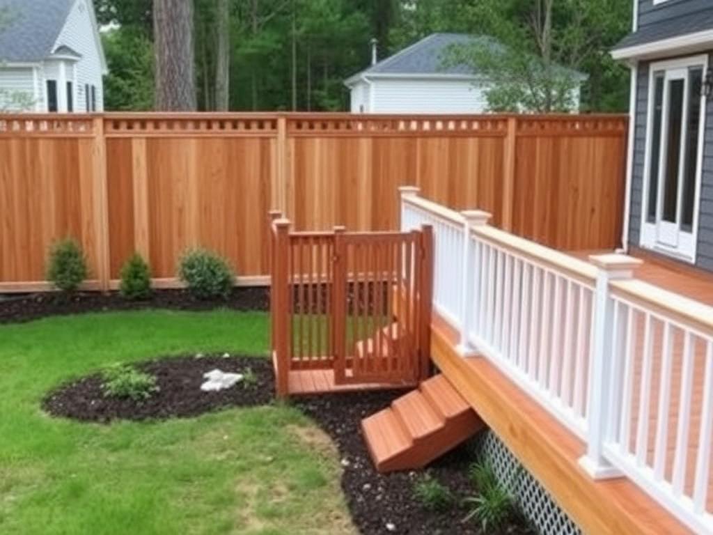 Deck + Privacy Combination style inspiration