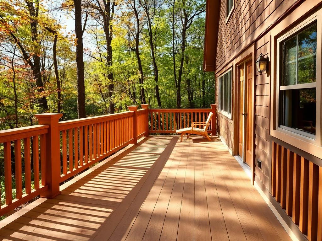 Wood deck style inspiration