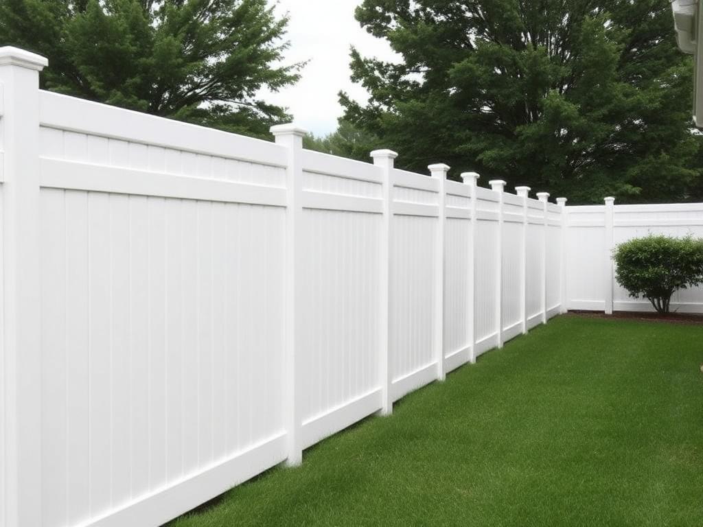 Vinyl fence style inspiration